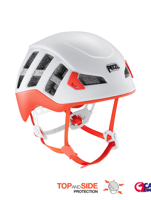 Casco Meteor colore rosso